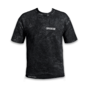 SOVEREIGN ALL DIAMOND GREY ACID SHIRT