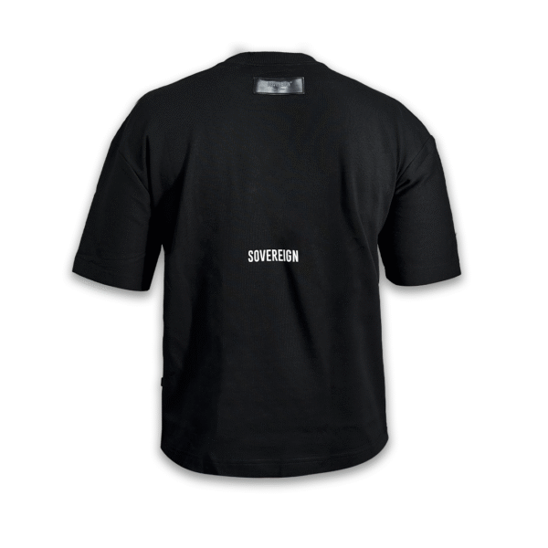 SOVEREIGN BASIC BLACK SHIRT - Image 3