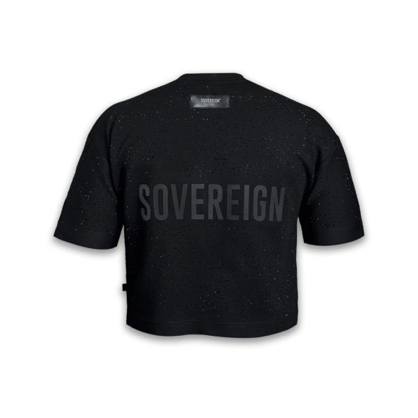 SOVEREIGN ALL DIAMOND BLACK SHIRT BOXY - Image 3