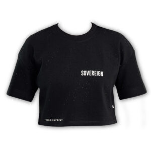 ALL DIAMOND BLACK SHIRT WOMAN