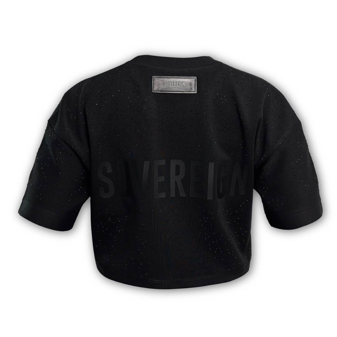 ALL DIAMOND BLACK SHIRT WOMAN - Image 3