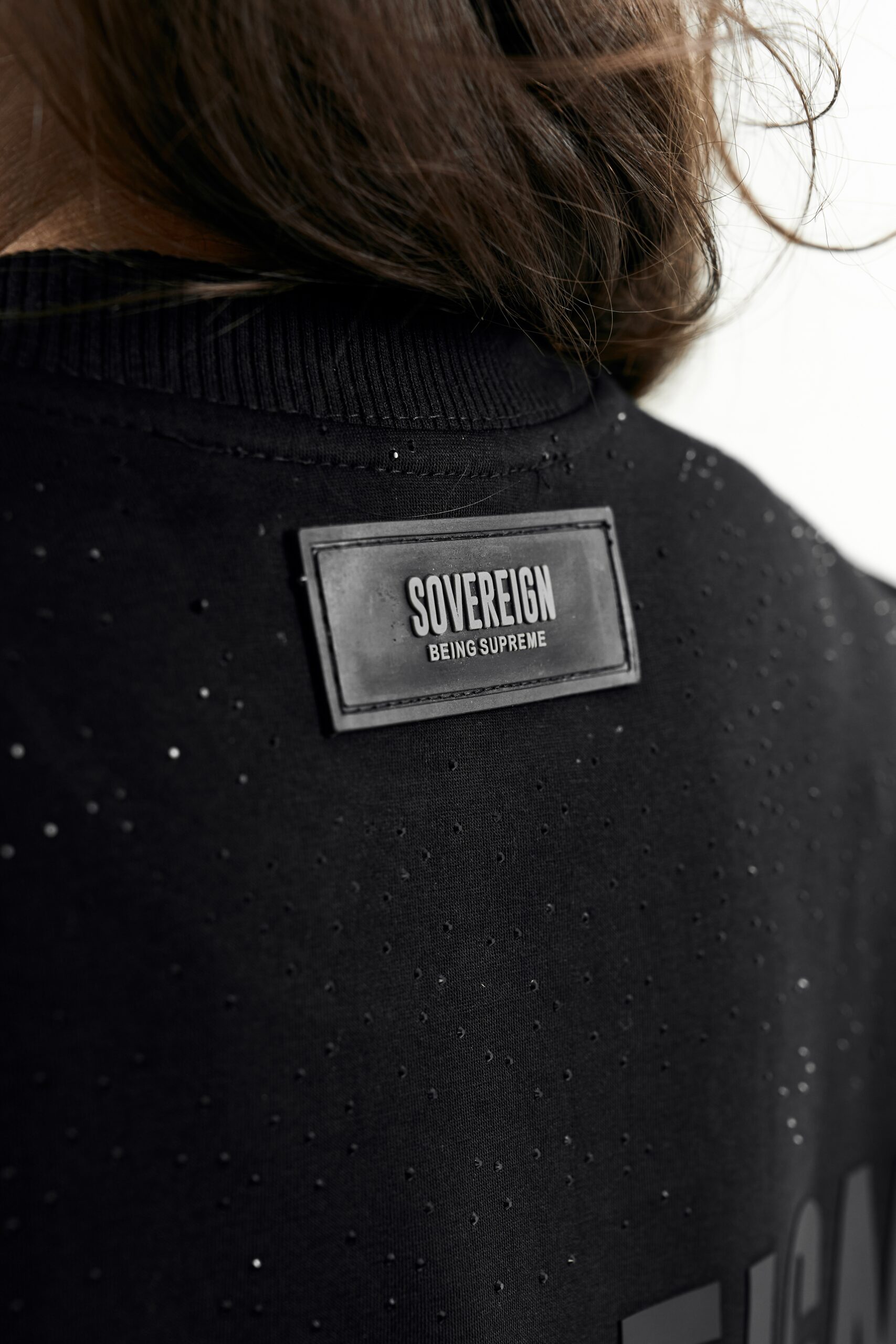 ALL DIAMOND BLACK SHIRT WOMAN - Image 5