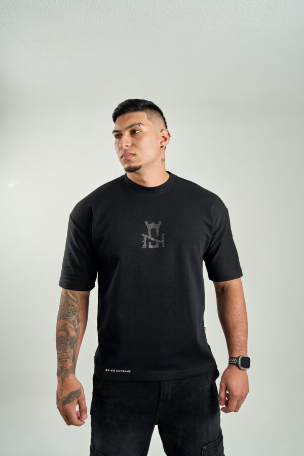 SOVEREIGN BASIC BLACK SHIRT - Image 2