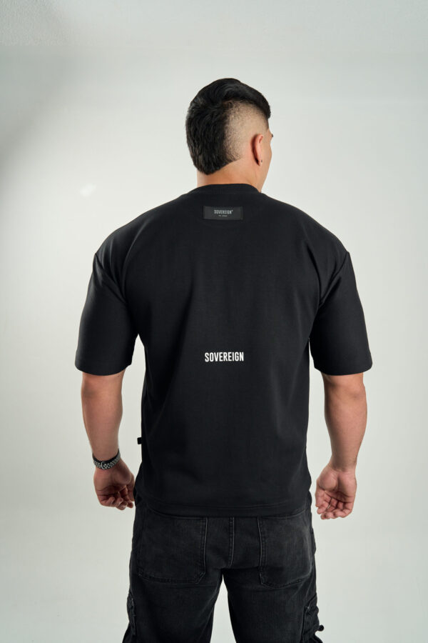 SOVEREIGN BASIC BLACK SHIRT - Image 4