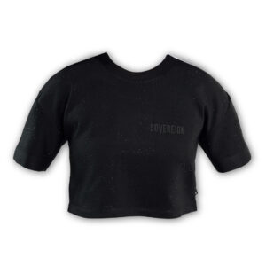 ALL DIAMOND BLACK SHIRT WOMAN ALL BLACK