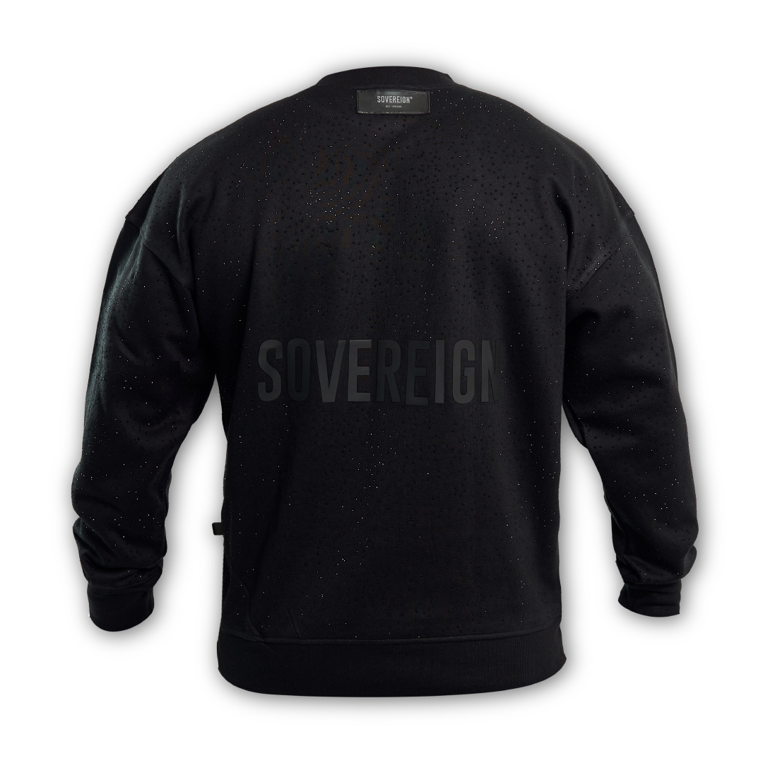 ALL DIAMOND SWEATSHIRT ALL BLACK - Image 6